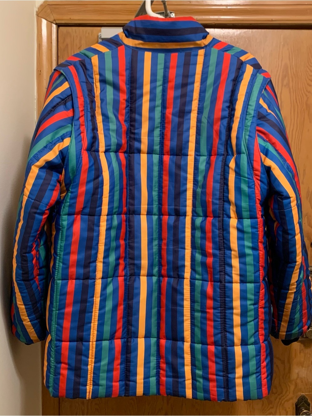 Vintage Colour Block Reversible Jacket - Picture 5 of 10